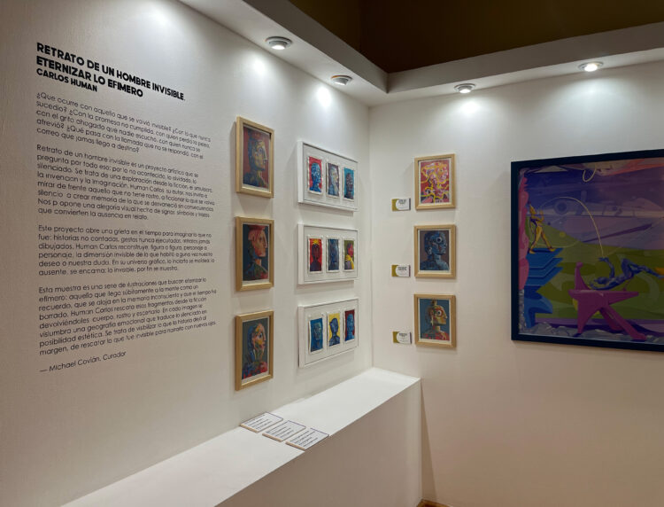 Vista de la exposición. "Co-existencias Creativas. Poéticas Habitadas". Foto de Farolito.