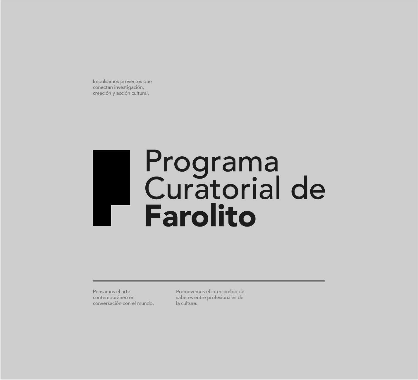 Programa Curatorial de Farolito-Portada