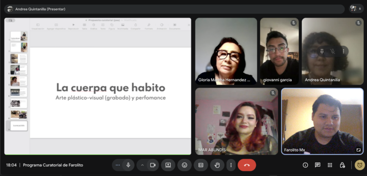 Sesión Programa Curatorial Farolito