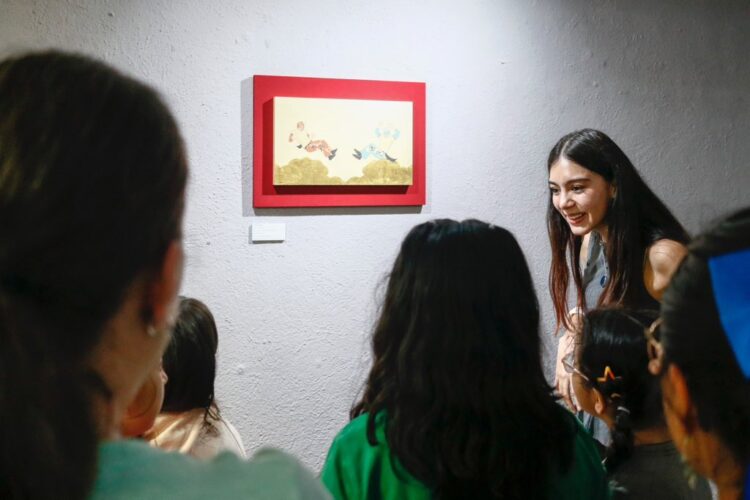 Exposición "Mucha libre" de Mori Hiroyuki en Hashi Gallery.