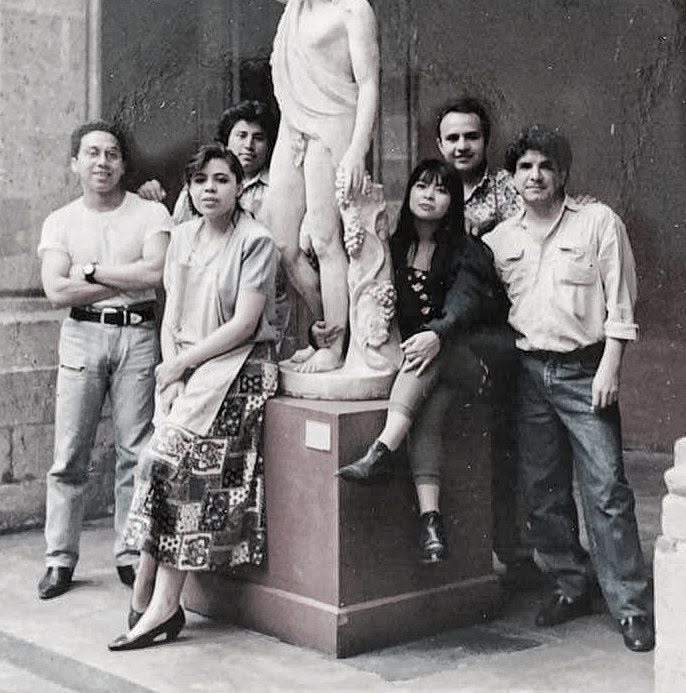 Fotografía del archivo de Paco Calles. Academia de San Carlos, Unidad de posgrados de la ENAP-UNAM.